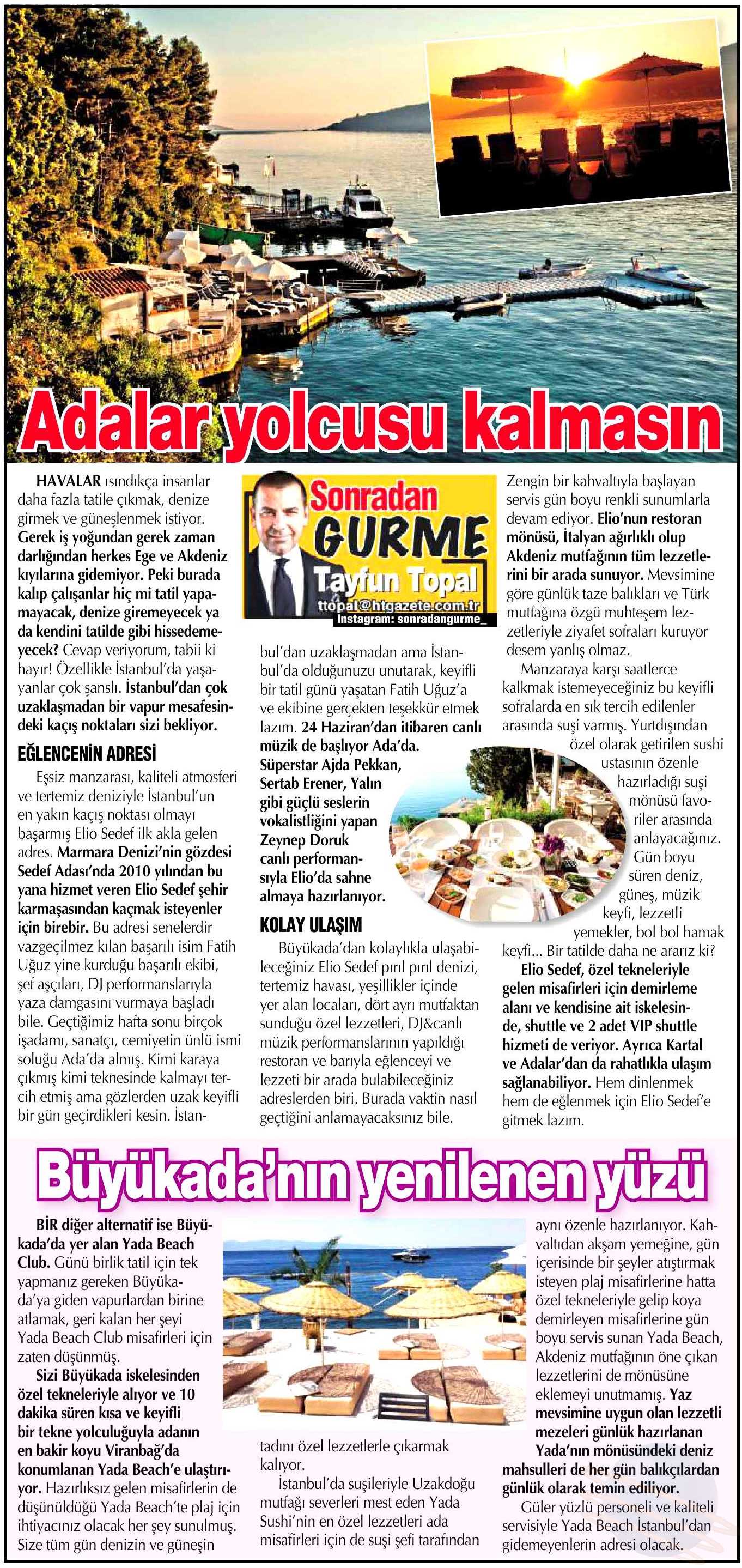 Haberturk Magazin / 17 Haziran 2016